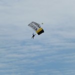 09 Parachute team drop