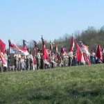 21 Long line of SPLs and Guidons